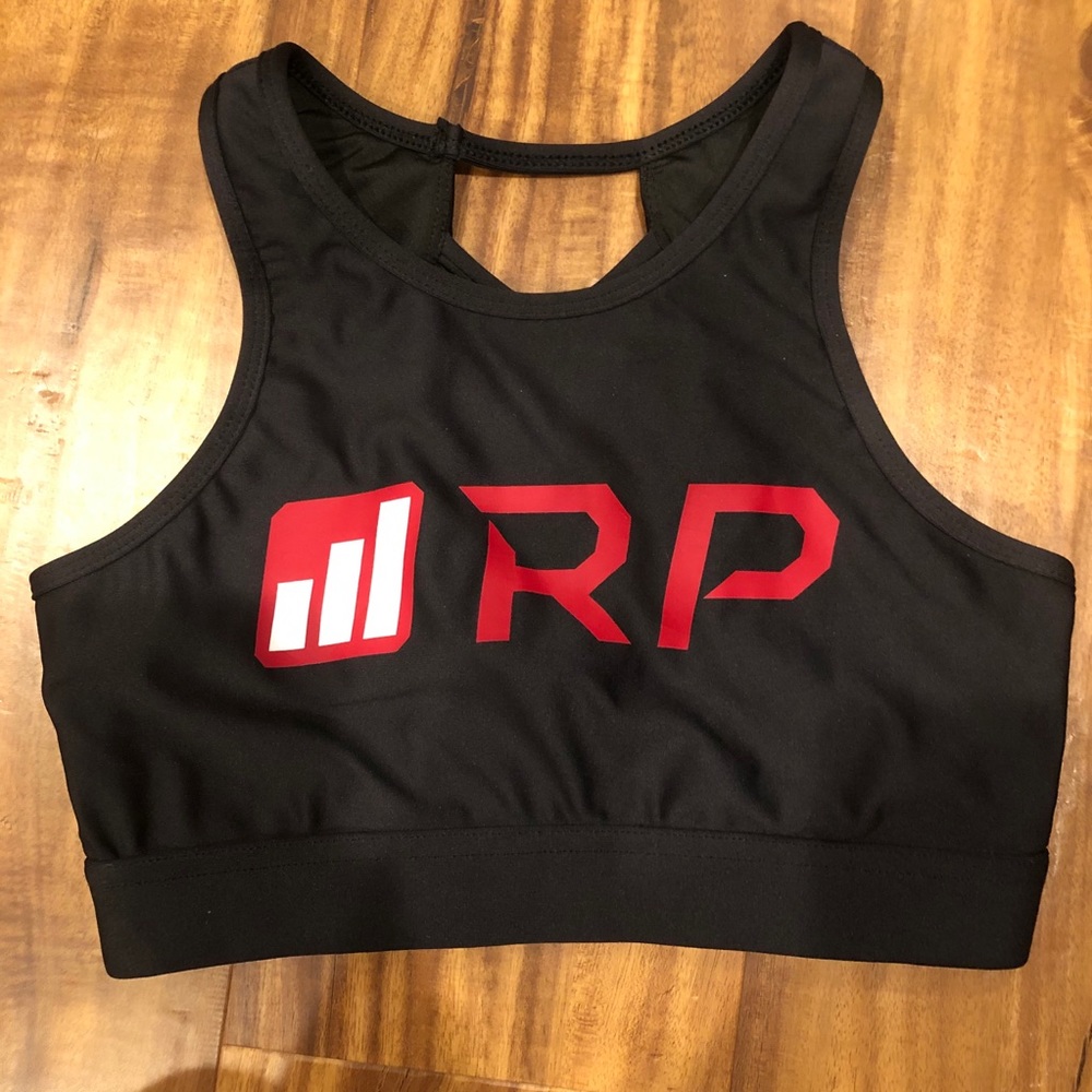 Black RP Strength Vull Sport Bra